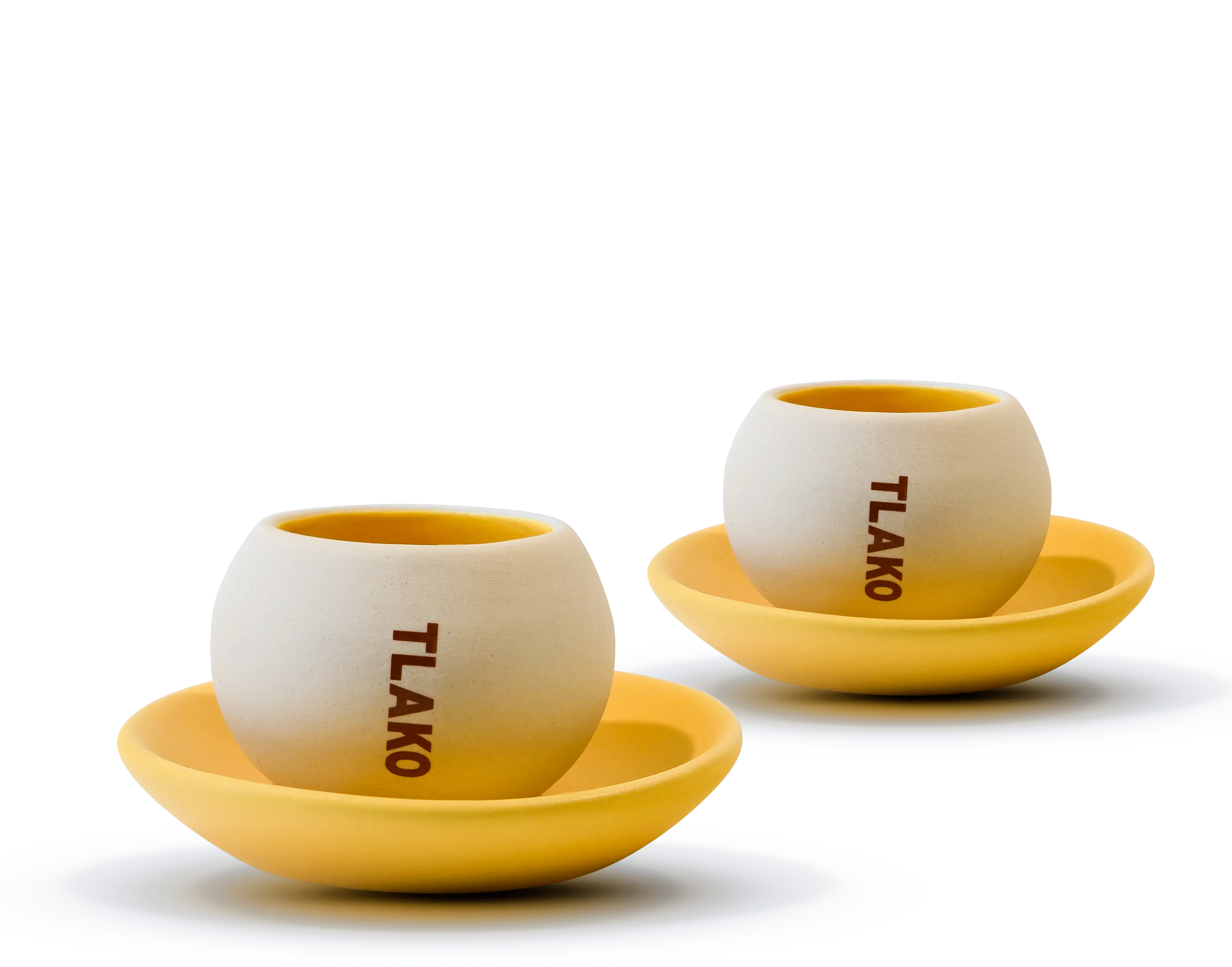 THE SEED & THE VOLCANO (espresso cup & saucer)