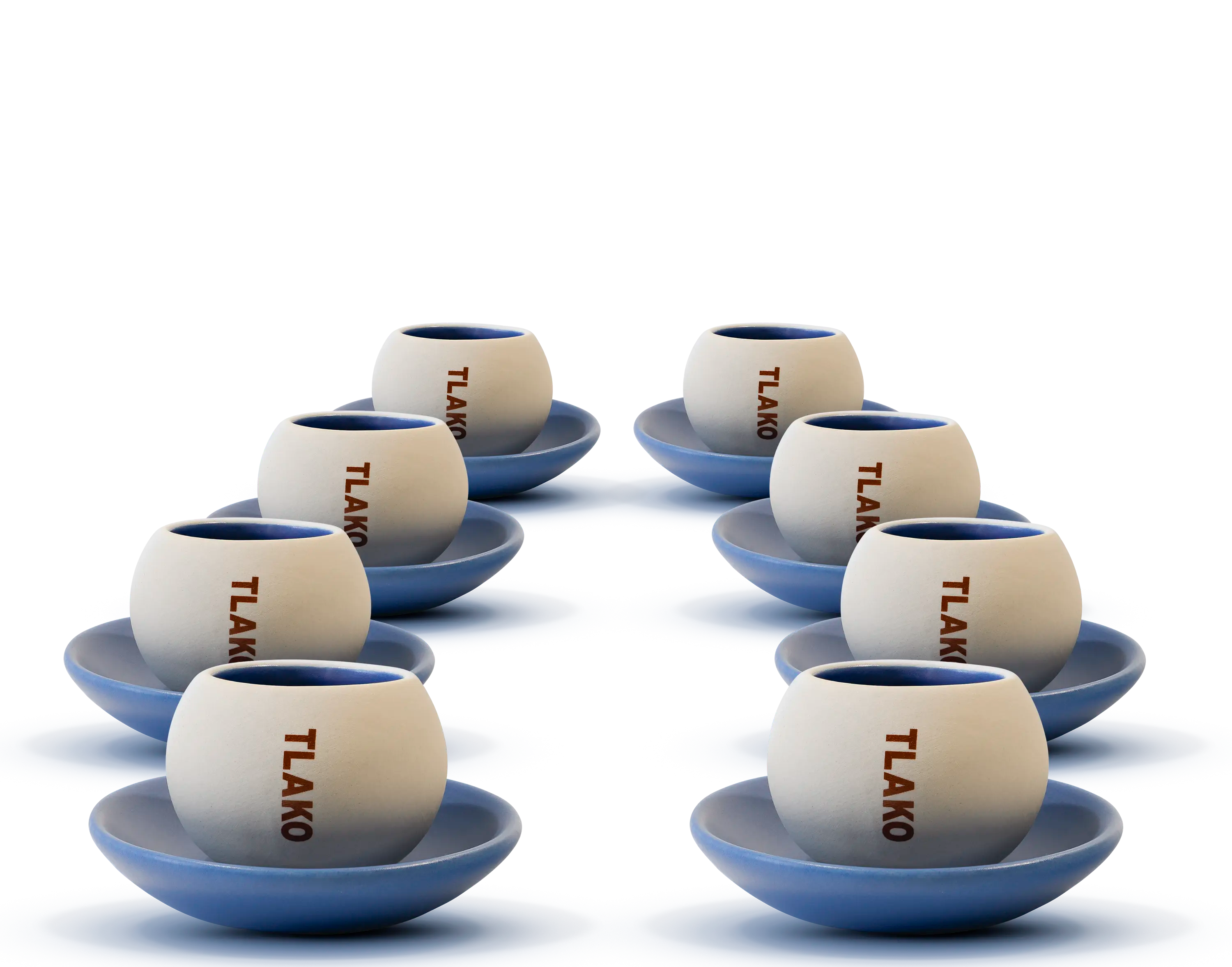 THE SEED & THE VOLCANO (espresso cup & saucer)